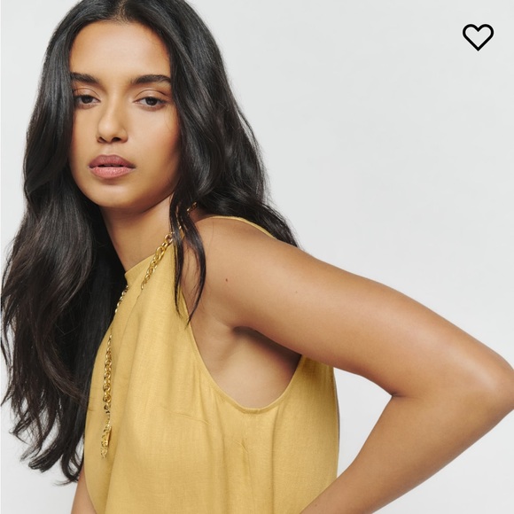 Reformation Marcie Linen Dress XS NWT - Picture 5 of 6